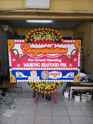 Papan Bunga di Tanjungsari Karangampel